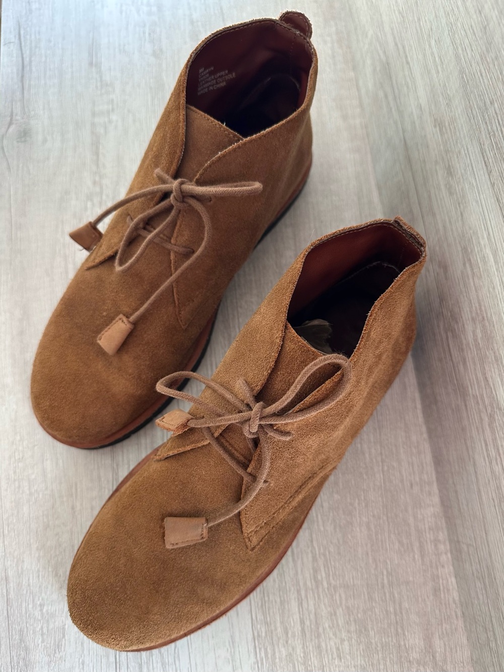 MIA Heritage Camryn Suede Leather Chukka Boots Size 8M - Picture 5 of 11